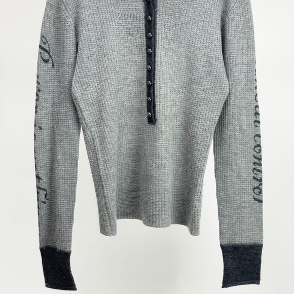 Rock & Republic 100% Cashmere Pullover Medium - Picture 6 of 7
